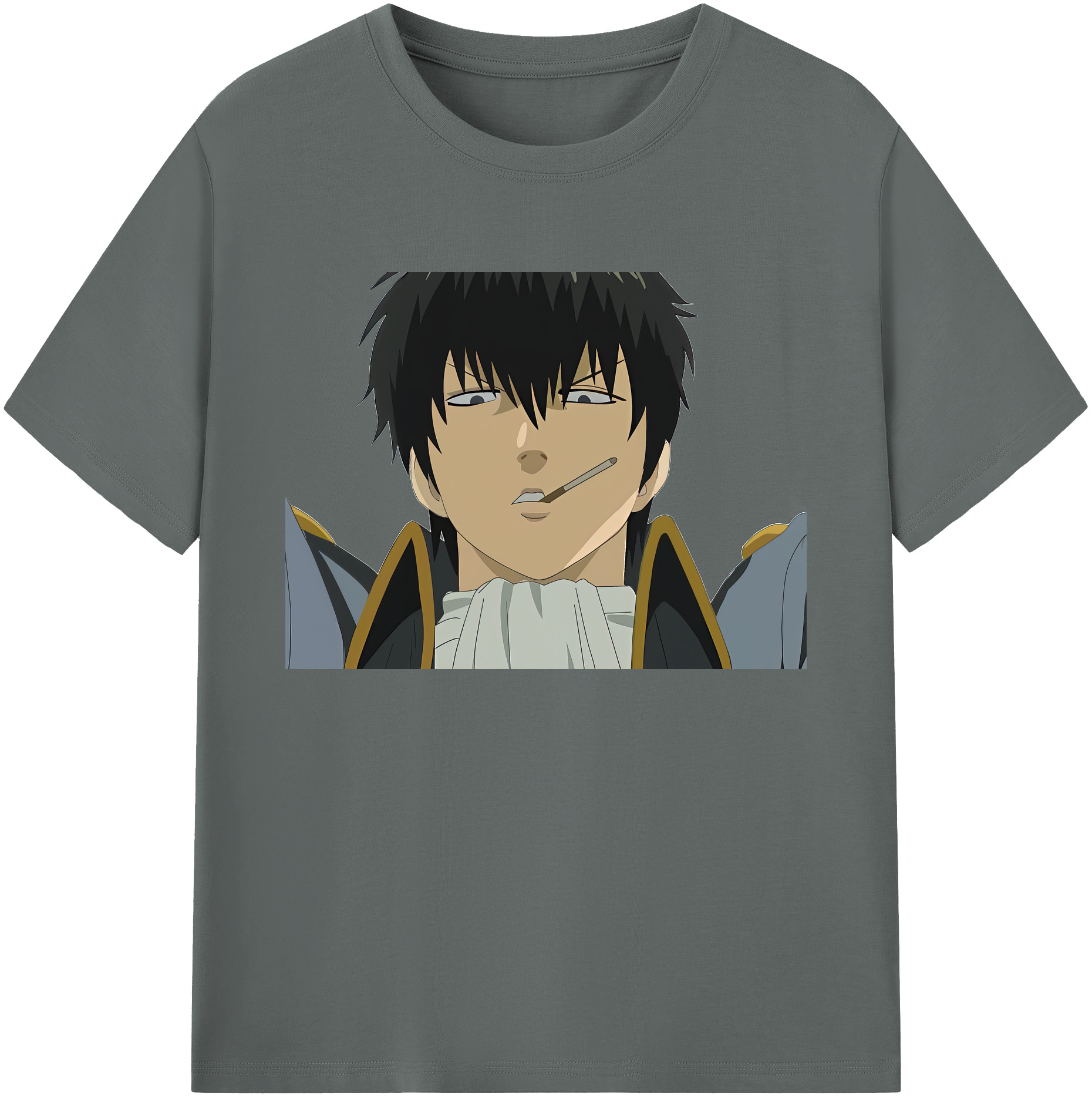 （画像用） ぎんたま 坂田銀時（さかたぎんとき） 神楽 志村新八（しむら しんぱち） GINTAMA Sakata Gintoki Kagura Shimura Shinpachi 綿100％ メンズ半袖Tシャツ｜肌触りやわらか＆通気性